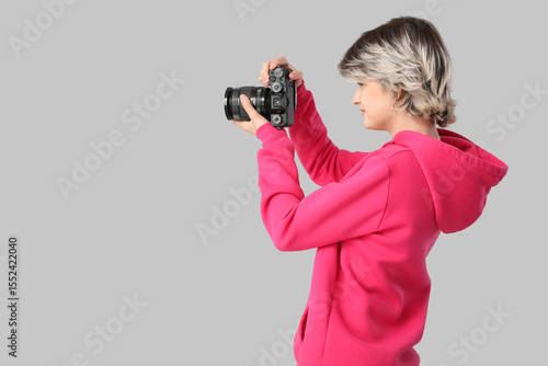 Beautiful young female phot...