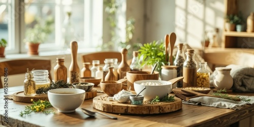 Wallpaper Mural Eco-Friendly Dining:  Nature's Tableware Torontodigital.ca