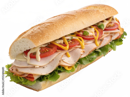 Turkey sub png deli turkey sandwich png turkey sub sandwich png cold cut turkey sandwich png hoagie sandwich png transparent background image