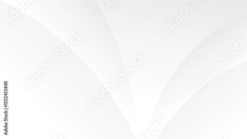 abstract white background with curve lines and creased texture decoration