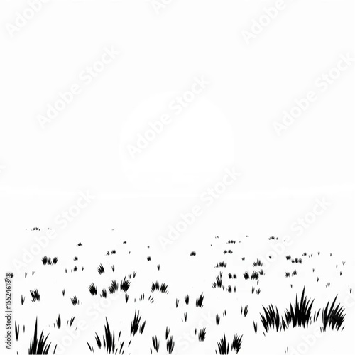A prairie stretching endlessly under big skies
