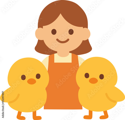 병아리와 선생님