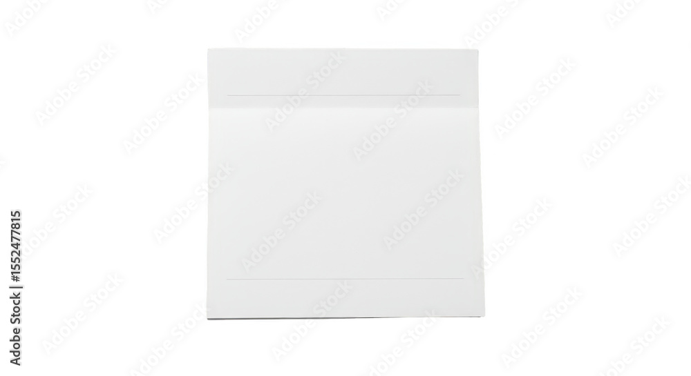 Isolated White Note Paper Message Reminder on Transparent Background Isolated White Note Paper Message Reminder on Transparent Background
