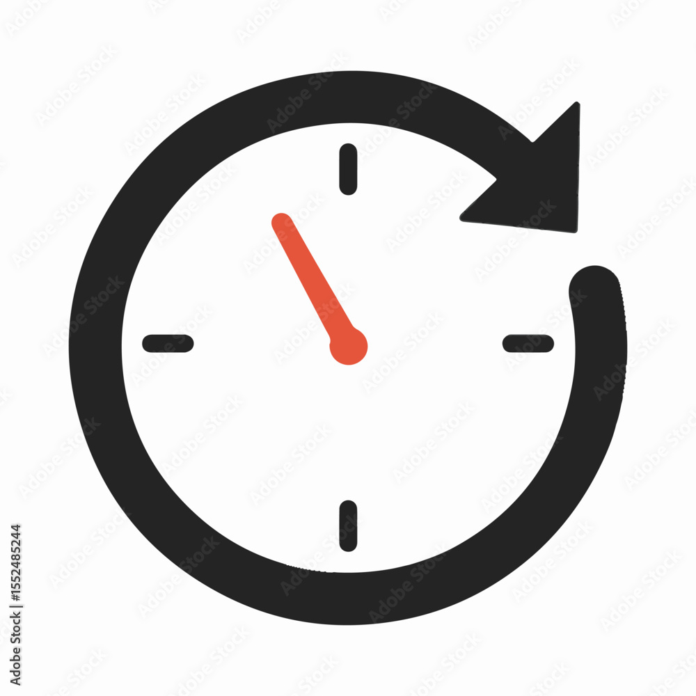 Time Management Icon: Efficiency, Productivity & Deadline Solutions for Your Projects! Time Management Icon: Efficiency, Productivity & Deadline Solutions for Your Projects!