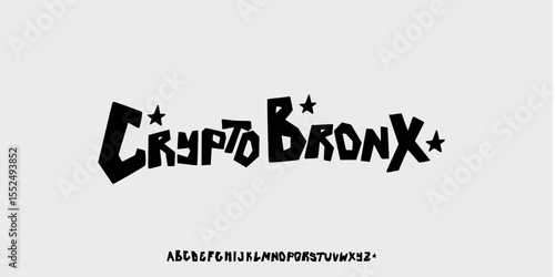 vector A fonts bold urban graffiti-style display font with sharp edges and attitude. Perfect for streetwear, hip-hop, posters, logos, youth branding, and rebellious creative projects.font