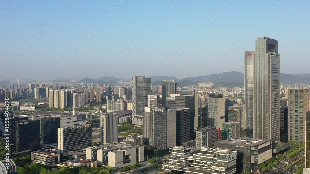 Explore Ningbo City with stunning aerial views showcasing urban landscapes and natural beauty Explore Ningbo City with stunning aerial views showcasing urban landscapes and natural beauty
