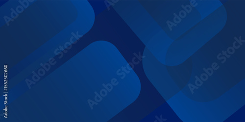 Abstract blue background with glowing geometric lines. Modern blue gradient square shape design. Futuristic technology concept. Suit for brochure, corporate, website, poster, banner, cover modern