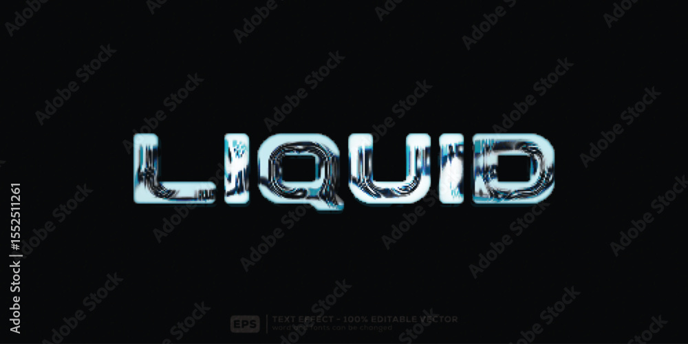 Obraz premium Liquid 3D Cartoon Editable Text Effect | Premium Font Template