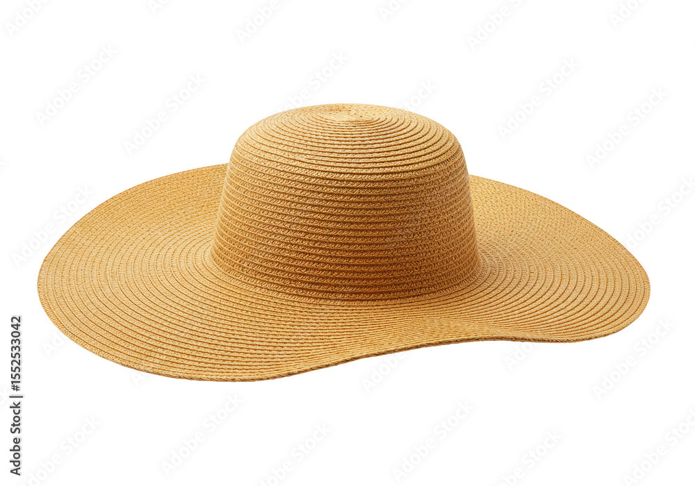 Isolated Straw Hat Accessory Fashion Summer Headwear Style Clothing Isolated Straw Hat Accessory Fashion Summer Headwear Style Clothing