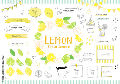 爽やかレモンのあしらいセット＊Lemon