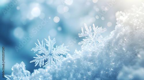 snow covered branches