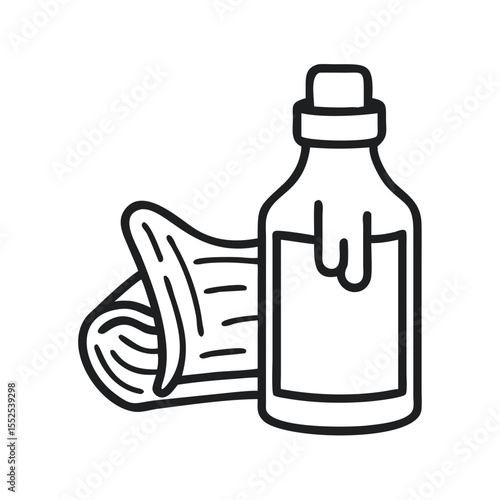 Wood Finish Oil and Application Cloth for Enhancing Furniture Appearance