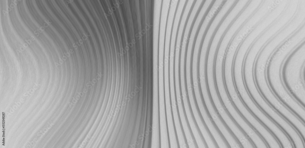 Abstract gray background with wavy or striped pattern. Illustration of Textured Wall in Modern Room, Pleated Fabric Surface, or Water or Sand Movement Abstract gray background with wavy or striped pattern. Illustration of Textured Wall in Modern Room, Pleated Fabric Surface, or Water or Sand Movement