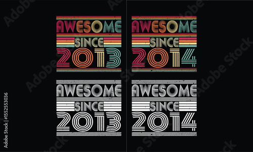 Awesome since 2013 to 2014,Vintage T shirt bundles .11 year old Vintage.
