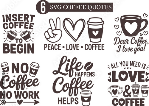 Coffee cup svg bundle, Coffee SVG Bundle, Funny Coffee SVG, Coffee Quote Svg, Coffee Lovers, Coffee Obsessed, Mug Svg, Coffee mug Png bundle