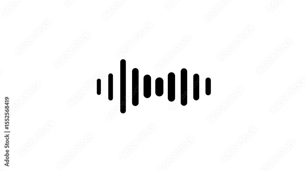 Glowing Sound Wave Icon Animation Vibrant Audio Waveform Neon Loop Futuristic Music Signal Equalizer Animation for UI, Music, and Technology Projects Glowing Sound Wave Icon Animation Vibrant Audio Waveform Neon Loop Futuristic Music Signal Equalizer Animation for UI, Music, and Technology Projects