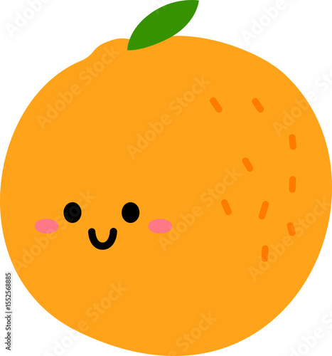 귀여운 과일 캐릭터 일러스트