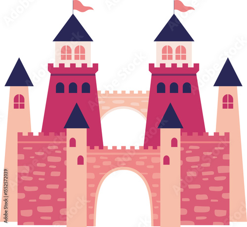 Fantasy Cartoon Castle

