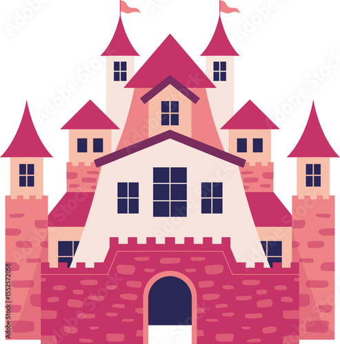 Fantasy Cartoon Castle

