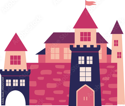 Fantasy Cartoon Castle

