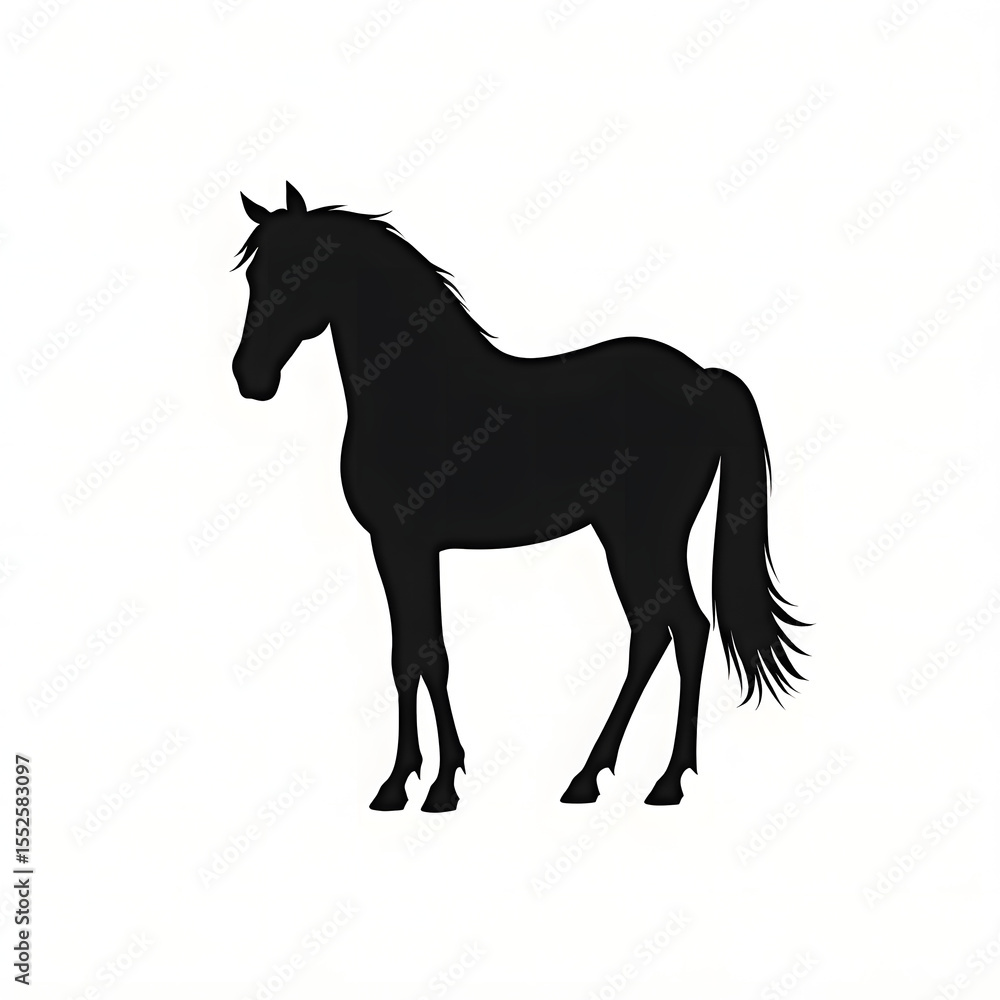 Obraz premium horse vector art design