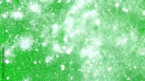 Falling snow animation on green screen background with soft and natural motion, perfect for winter overlays, holiday scenes, seasonal transitions, or festive video projects.