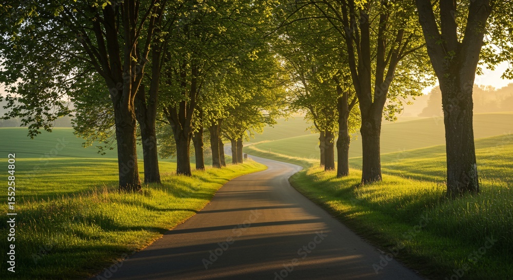 Fototapeta premium sunset in the park background