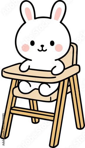유아용 식탁의자 하이체어 이유식