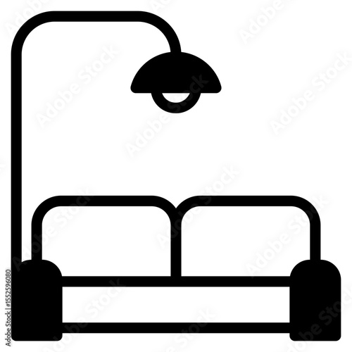 Decorative Lights outline mixed icon