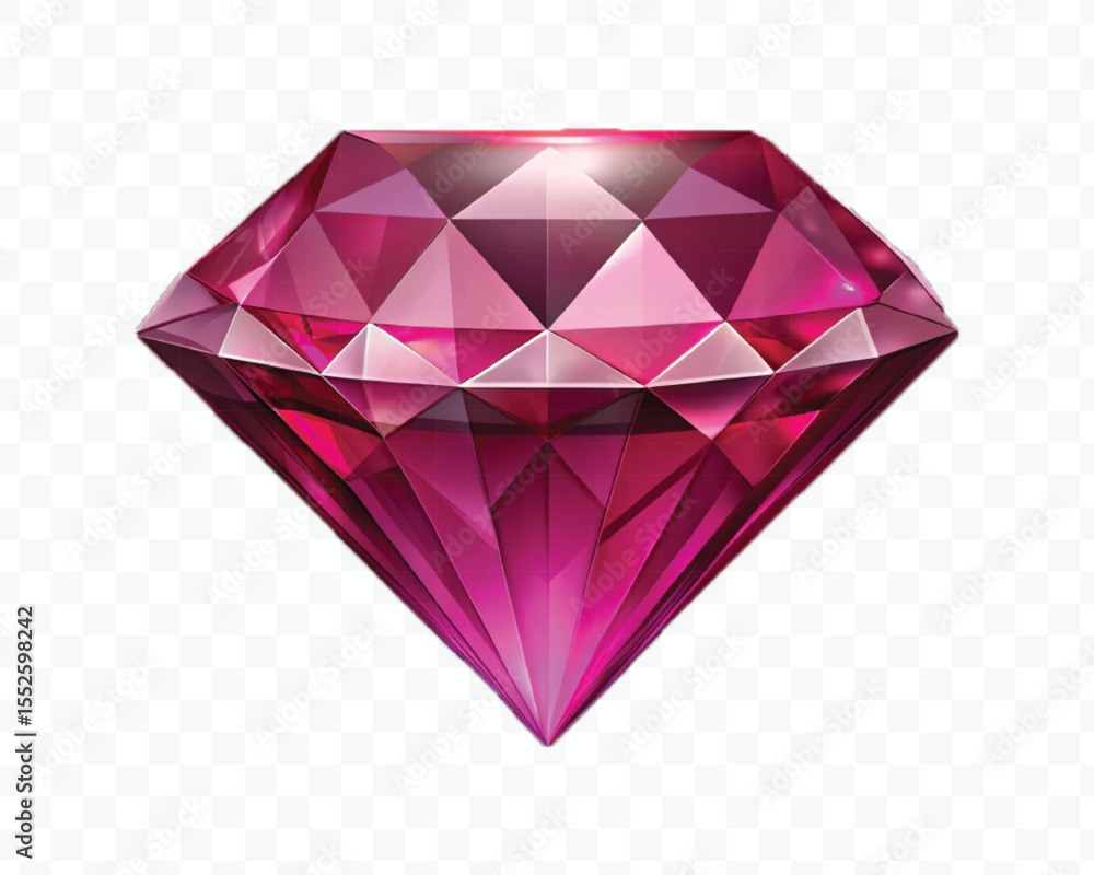 realistic 3d glossy diamond or gemstone in different color style Isolated white background realistic 3d glossy diamond or gemstone in different color style Isolated white background