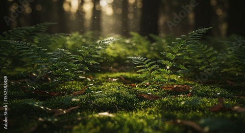 the forest background