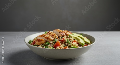Grilled Chicken and Quinoa Salad Bowl: A Healthy and Flavorful Meal
