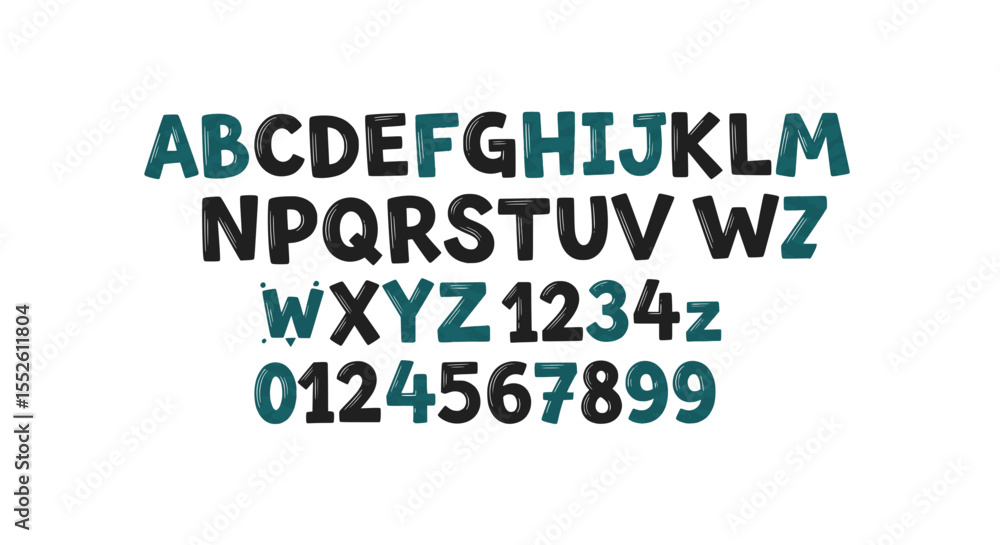 Fototapeta premium ABCD
