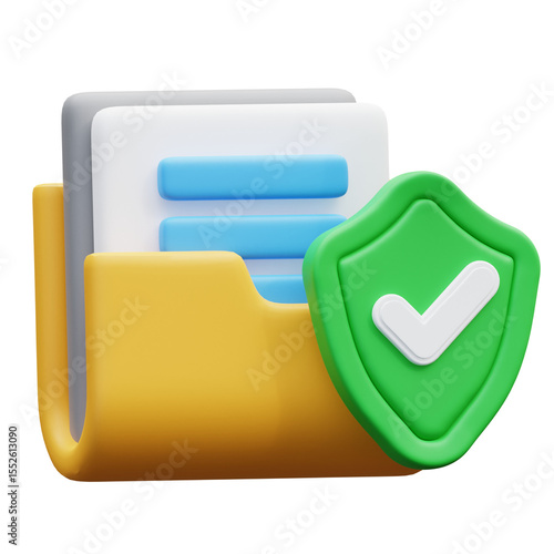 Colorful, with a protective mood. Represents data security and protection. Use for data protection or secure file management concepts.