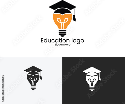 Open Book Education Logo – Minimal Modern Design