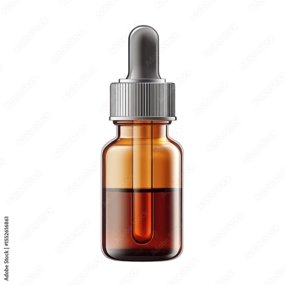 Amber Glass Dropper Bottle Stock Image Essential Oil CBD Oil Serum Organic on transparent background Amber Glass Dropper Bottle Stock Image Essential Oil CBD Oil Serum Organic on transparent background