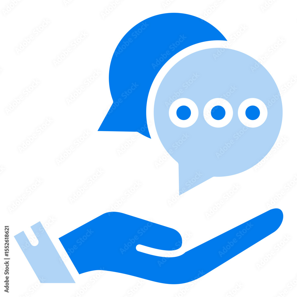 Naklejka premium Talking Icon