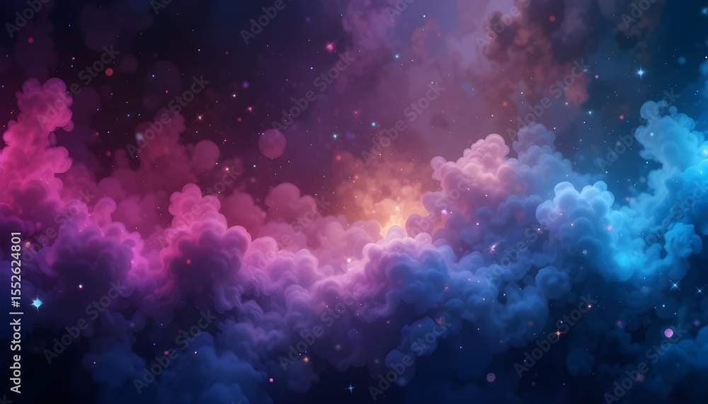 Naklejka premium Glowing Two-Toned Background with Smooth Gradient Light Effect