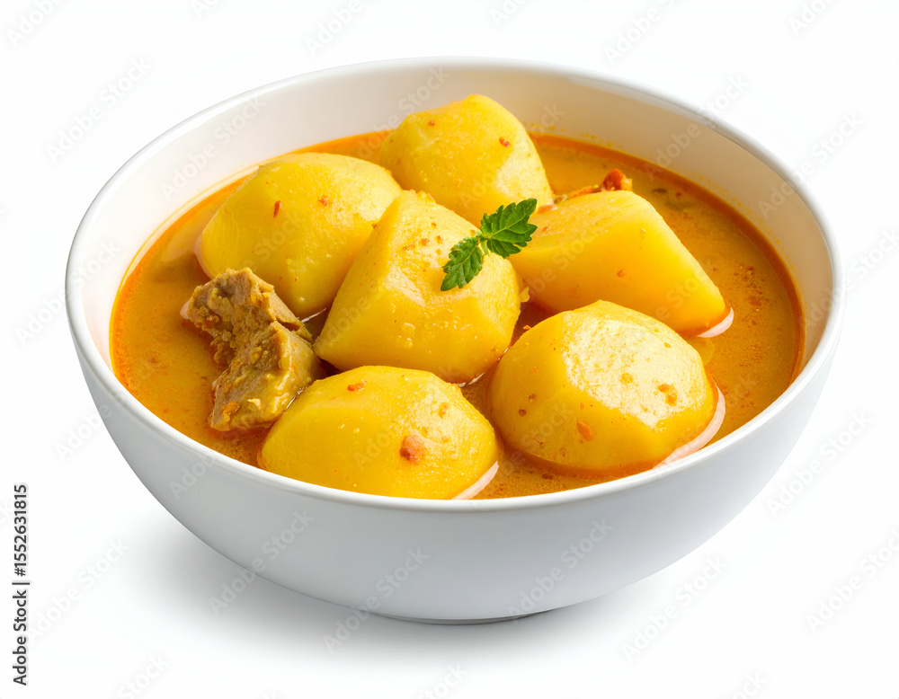 Spicy Coconut Curry with Potatoes A Delicious and Aromatic Indonesian Dish Spicy Coconut Curry with Potatoes A Delicious and Aromatic Indonesian Dish