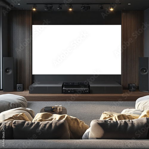 home theater without background