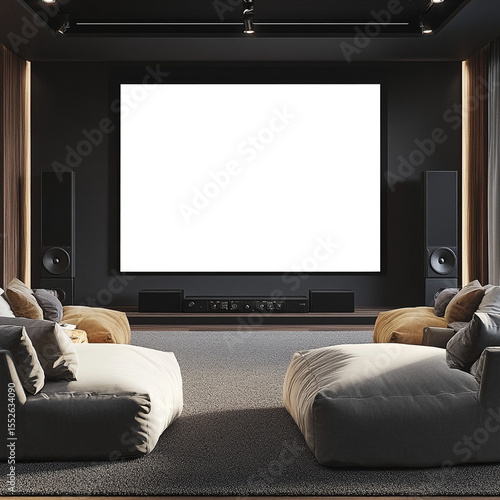 home theater without background