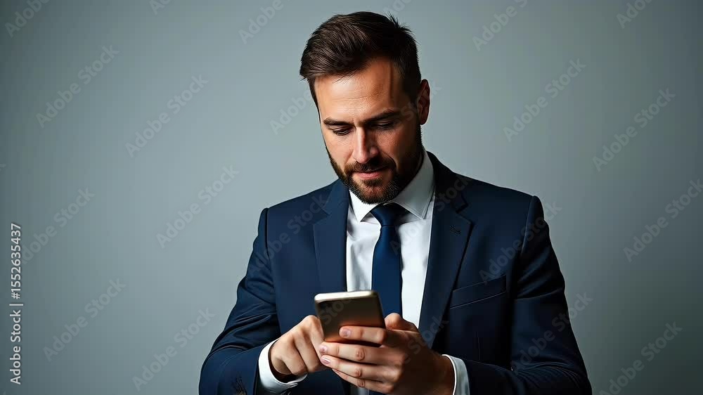 Smiling man celebrating success while using smartphone
Smiling man celebrating success while using smartphone