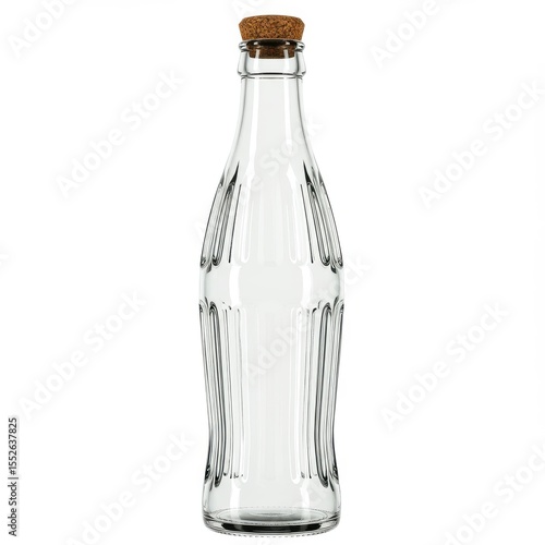 Wallpaper Mural Vintage Glass Bottle with Cork Stopper for Home Decor and Design Torontodigital.ca