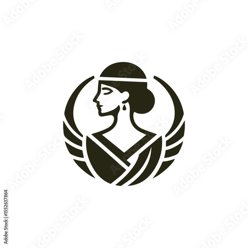 Egypt lady logo