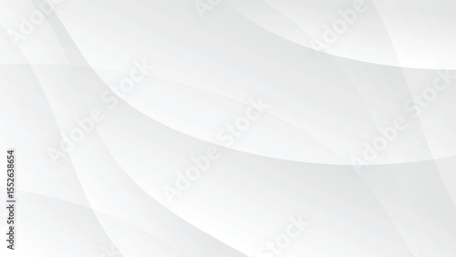 abstract white and grey background with decorative modern swirl lines
