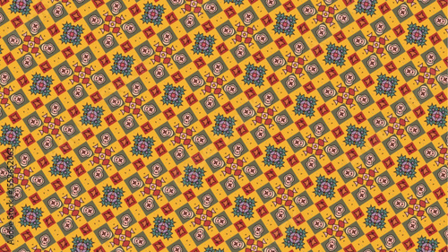 Premium, authentic Seamless Pattern for home textile and fashion