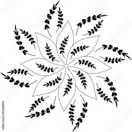 cannabis leaf vector illustration