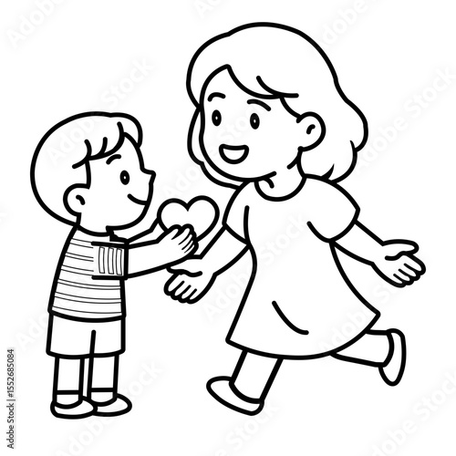 Illustration Of Mother's Day