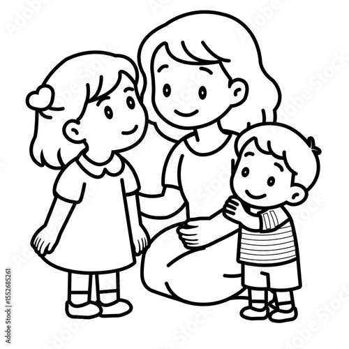 Illustration Of Mother's Day