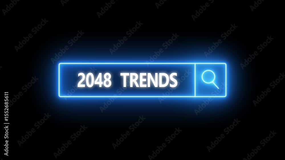 Trends 2048 year concept, 2048 with a loading bar, trends of SEO 2048, trend for marketing monitor, business planning in new year, finding information and new ideas, search bar 2048, 4k video. Trends 2048 year concept, 2048 with a loading bar, trends of SEO 2048, trend for marketing monitor, business planning in new year, finding information and new ideas, search bar 2048, 4k video.